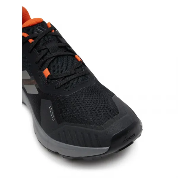 Pánska bežecká trailová obuv ADIDAS Terrex Soulstride M core black grey four semi impact orange
