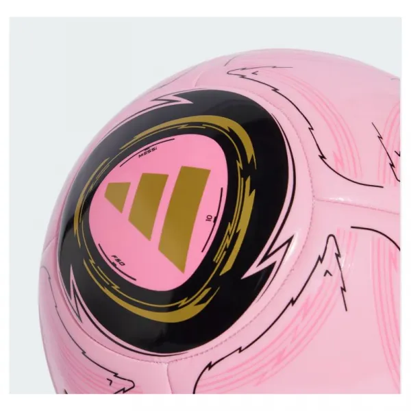 Futbalová lopta ADIDAS MESSI CLB LTPINK BLACK DRFOGO