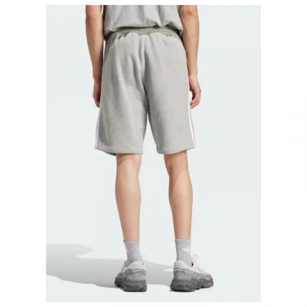Pánske teplákové kraťasy ADIDAS ORIGINALS 3-STRIPE SHORT-MGREYH