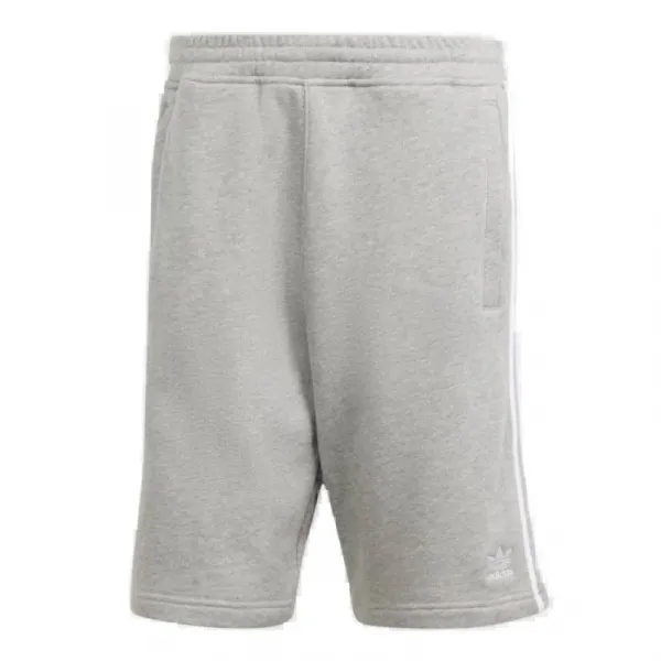 Pánske teplákové kraťasy ADIDAS ORIGINALS 3-STRIPE SHORT-MGREYH