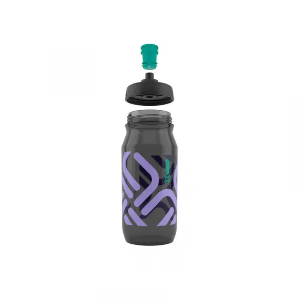 Fľaša na bicykel FIDLOCK Antibacterial FIDGUARD purple 600ml