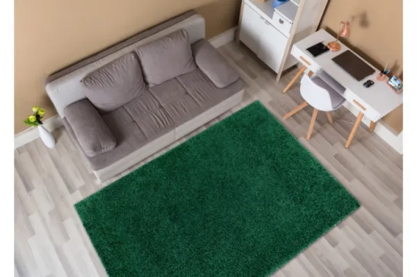 Koberec SOFFI shaggy flaškovo zelený