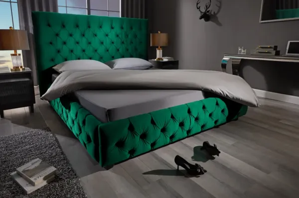 Chesterfield posteľ PALLAS Dekorhome