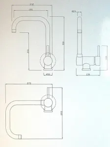 Eisl Eisl - Drezová stojánková batéria sklopná FLEXO, chróm Ni182-0335-T