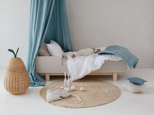 Rastúca detská postieľka BASIC 70x140 cm Zvoľte farbu: Mocca