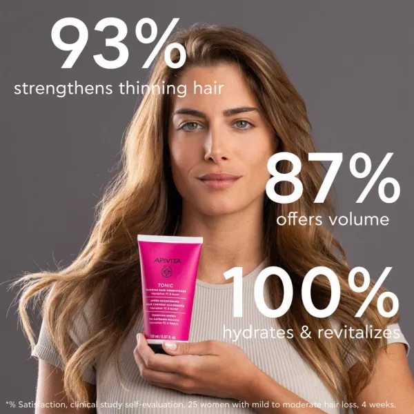 Apivita Tonic Thinning Hair Conditioner tonizujúci kondicionér pre jemné alebo rednúce vlasy 150 ml