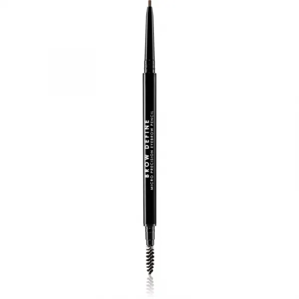 MUA Makeup Academy Brow Define precízna ceruzka na obočie s kefkou odtieň Mid Brown 0.05 g