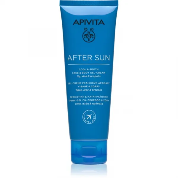 Apivita Bee Sun Safe After Sun Cool & Sooth Face & Body gélový krém po opaľovaní 200 ml