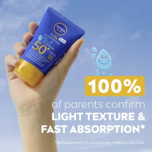 NIVEA SUN Kids detské mlieko na opaľovanie 5 v 1 SPF 50+ 50 ml
