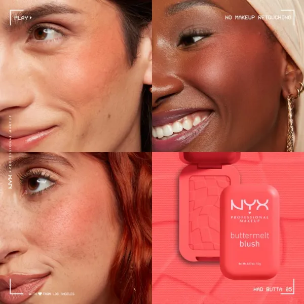 NYX Professional Makeup Buttermelt Blush púdrová lícenka odtieň 05 Had Butta 5 g