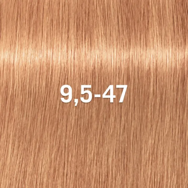 Schwarzkopf Professional IGORA Vibrance demipermanentná farba na vlasy odtieň 9.5-47 Beige Copper Toner 60 ml