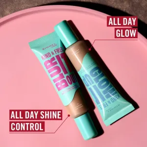 Rimmel Kind & Free Glow It Up ľahký hydratačný make-up odtieň 160 Vanilla 30 ml