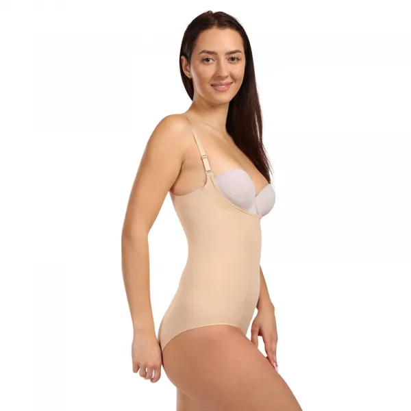 Dámské body Julimex sťahovacia bežové (219) M