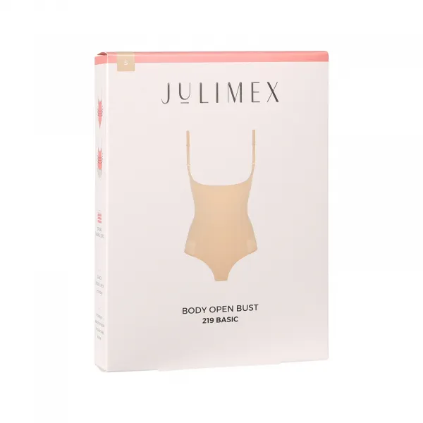 Dámské body Julimex sťahovacia bežové (219) M