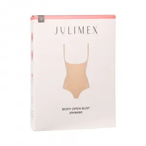 Dámske body Julimex sťahovacie čierne (219) S