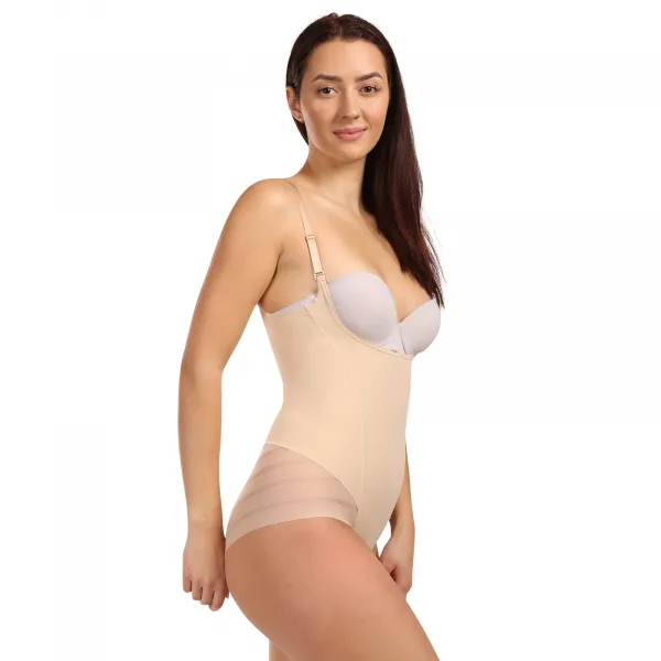Dámské body Julimex sťahovacie bežové (119) M