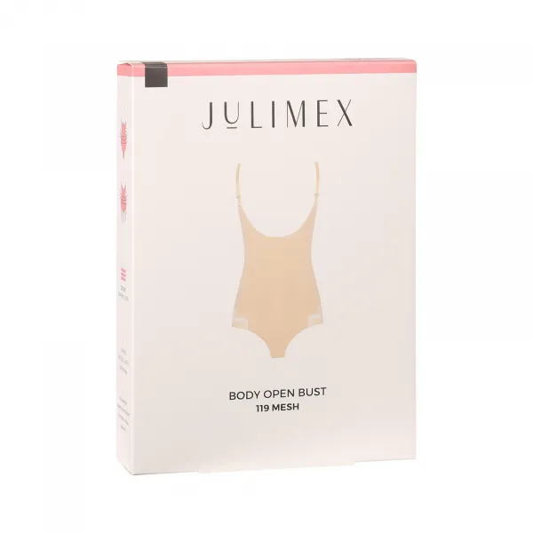 Dámske body Julimex sťahovacie čierne (119) S
