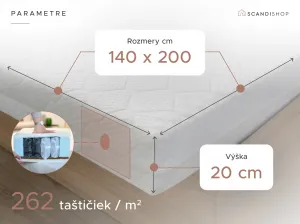 Kokosový matrac COCO MAXI 20 cm 140 x 200 cm Ochrana matraca: BEZ chrániča matraca
