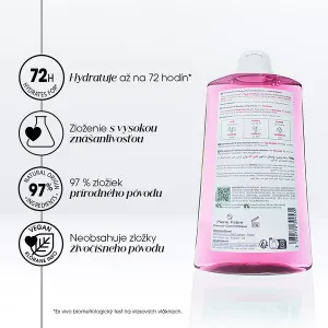 Klorane Opuncia intenzívne hydratačný šampón 400 ml