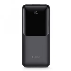 Tech-Protect PB02 Power Bank 20000mAh 2x USB / USB-C / Micro USB 22.5W, čierny