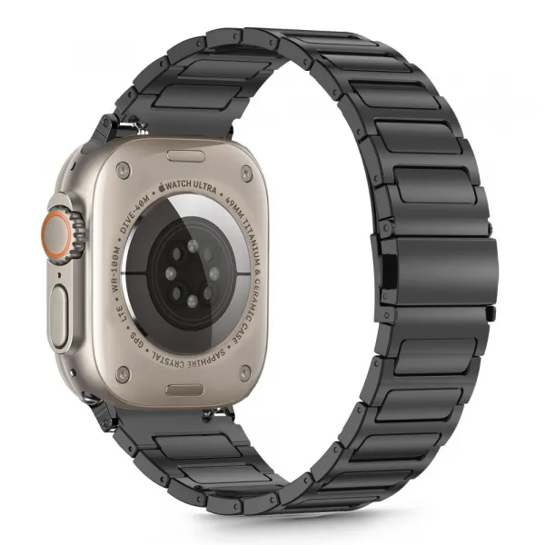 Tech-Protect Stainless remienok na Apple Watch 44/45/46/49mm, black