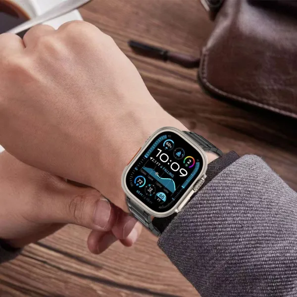 Tech-Protect Stainless remienok na Apple Watch 44/45/46/49mm, silver