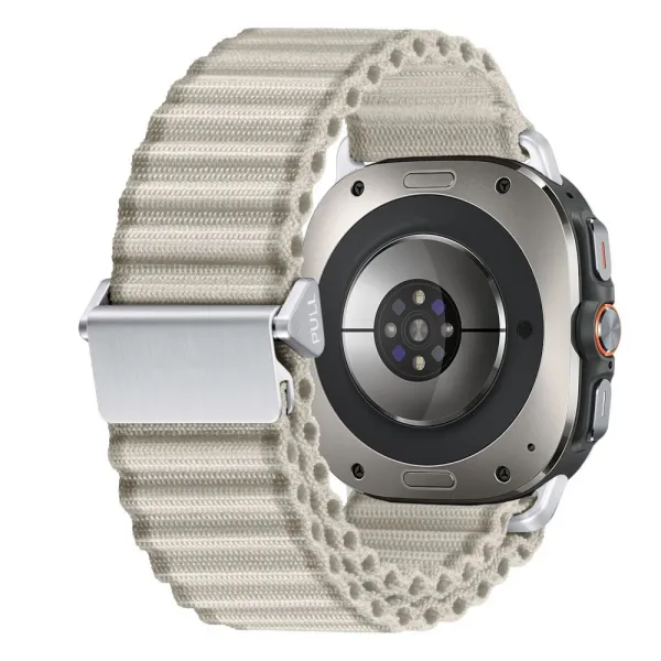 Tech-Protect Weave Pro remienok na Samsung Galaxy Watch Ultra 47mm, crayon white