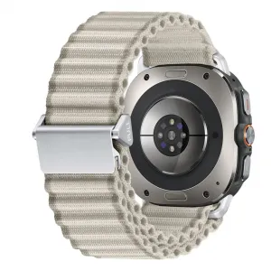 Tech-Protect Weave Pro remienok na Samsung Galaxy Watch Ultra 47mm, crayon white