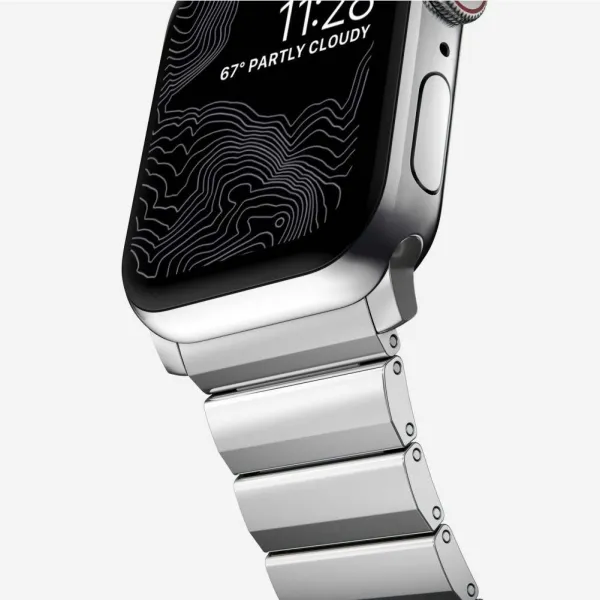 Tech-Protect Steel remienok na Apple Watch 42/44/45/49mm, silver