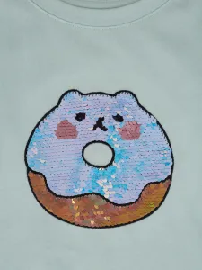 GAP FLIPPY Dievčenské tričko, svetlo zelená, veľkosť