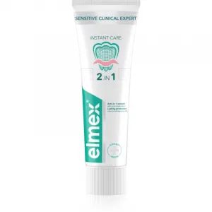ELMEX Sensitive zubná pasta 2 v 1 Instant Care 75 ml