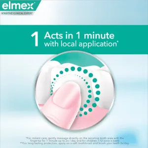 ELMEX Sensitive zubná pasta 2 v 1 Instant Care 75 ml