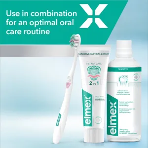 ELMEX Sensitive zubná pasta 2 v 1 Instant Care 75 ml