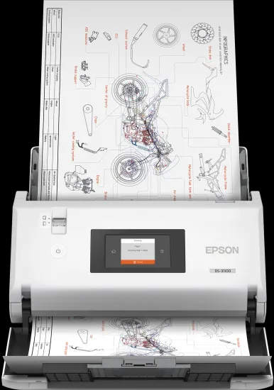 Skener EPSON WorkForce DS-30000, (A3, 600x600 dpi, USB 2.0)