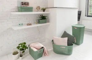 CURVER Úložný box INFINITY DOTS 11l recyklovaný plast | zelená