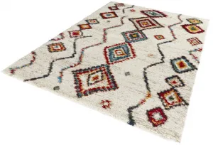 Koberec Nomadic Geometric krémový