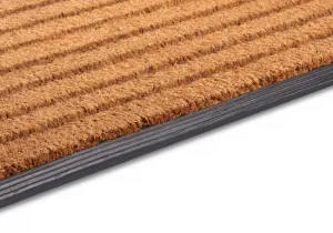 Rohožka Mix Mats Striped čierna / béžová