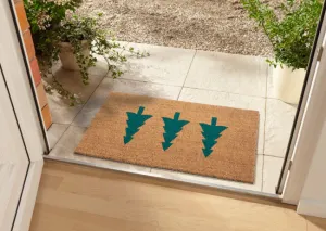 Rohožka Mix Mats zelené stromčeky