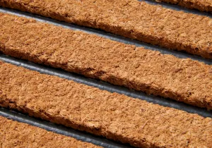 Rohožka Mix Mats Striped čierna / béžová