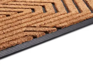 Rohožka Mix Mats Labyrinth čierna / béžová