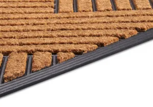Rohožka Mix Mats Crossings čierna / béžová