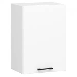Ak furniture Kuchyňská linka Olivie 1,8 m prosklená bílá/dub sonoma