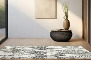 Koberec Argent 14721 U11 ornament modrý / krémový / sivý