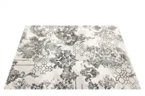 Koberec Argent 14721 U11 ornament modrý / krémový / sivý