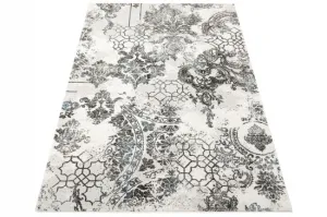 Koberec Argent 14721 U11 ornament modrý / krémový / sivý