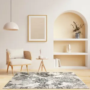 Koberec Argent 14721 U11 ornament modrý / krémový / sivý