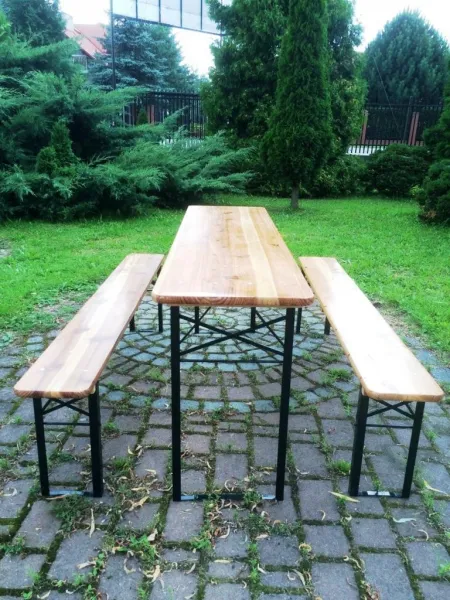 JAKS Pivný set 177 cm drevený