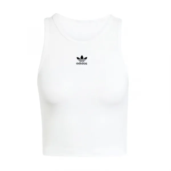 Dámske tielko ADIDAS ORIGINALS ESS RIB TANK-WHITE