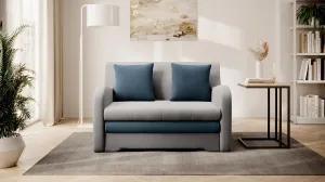 Eltap Rozkládací pohovka ARIO 130 cm Nube 03/Monolith 76 šedá
