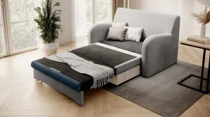 Eltap Rozkládací pohovka ARIO 130 cm Nube 03/Monolith 76 šedá